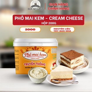 Hỏa Tốc-Phô Mai Kem Tomato T&P, Cream Cheese Nguyên Liệu Nhập Khẩu Tây Ban Nha| Bếp Nhà Kit