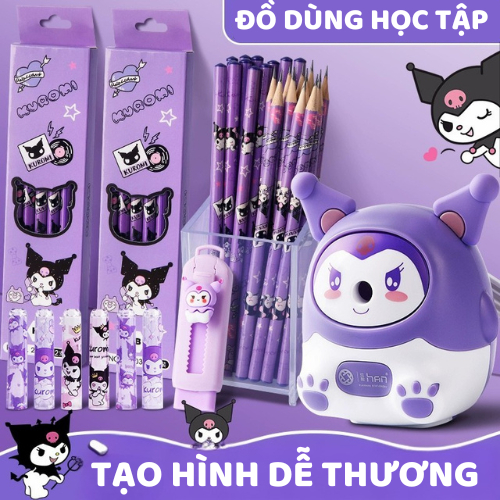Combo Bút Gọt Tẩy Chì Dễ Thương Siêu Hot , Set Đồ Dùng Học Tập Dễ Thương Cho Bé Trải Nghiệm