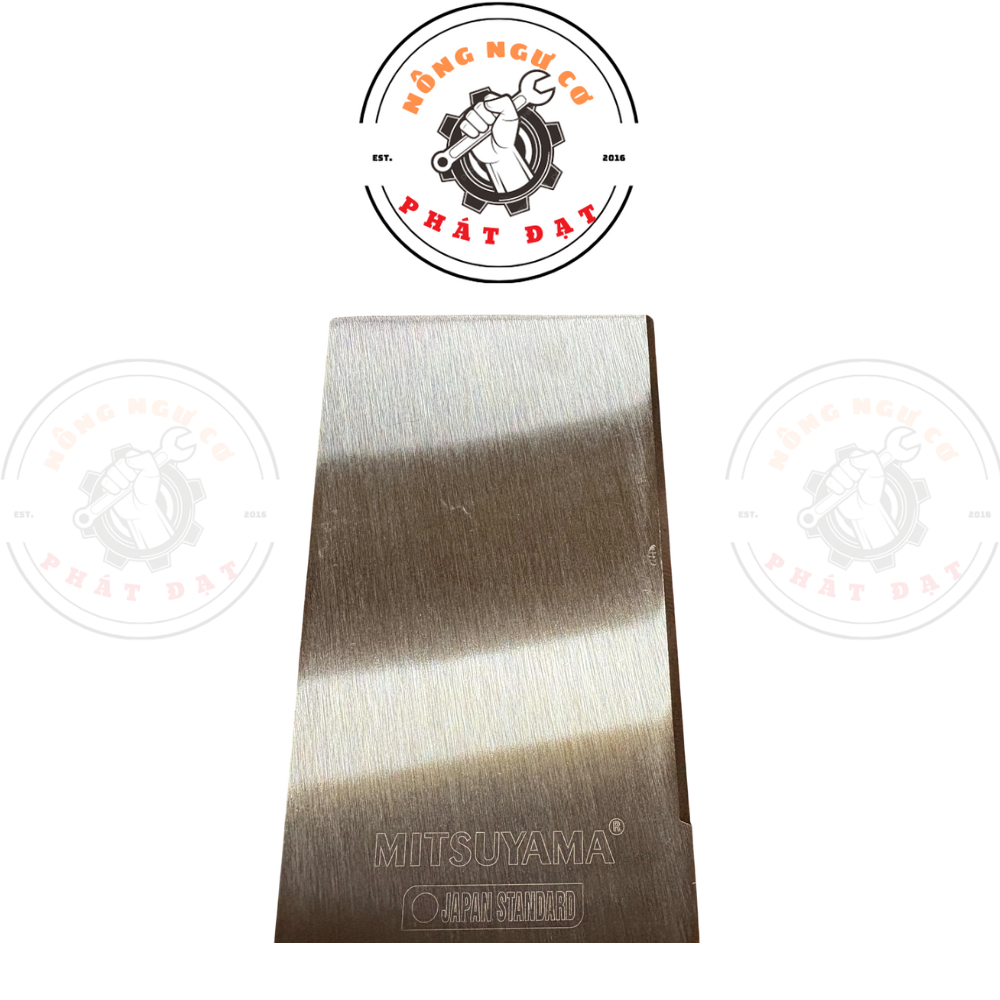 Lưỡi Dao cắt cỏ MITSUYAMA Thép Trắng, chống rỉ sét, siêu bén ,siêu bền, dày 1.8mm