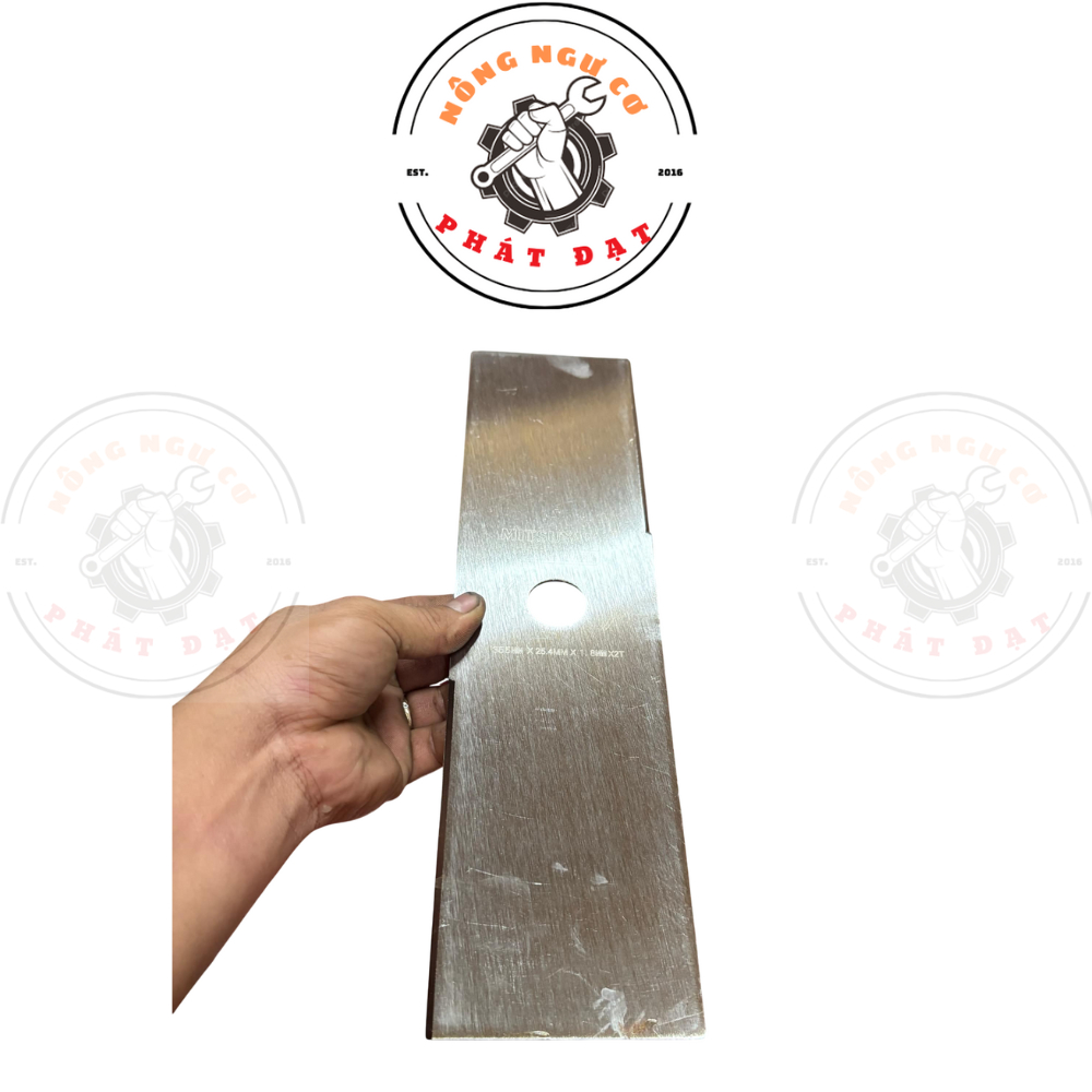 Lưỡi Dao cắt cỏ MITSUYAMA Thép Trắng, chống rỉ sét, siêu bén ,siêu bền, dày 1.8mm