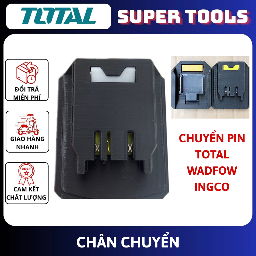 Chân chuyển pin MAKITA SANG TOTAL - INGCO - WADFOW | Shopee Việt Nam