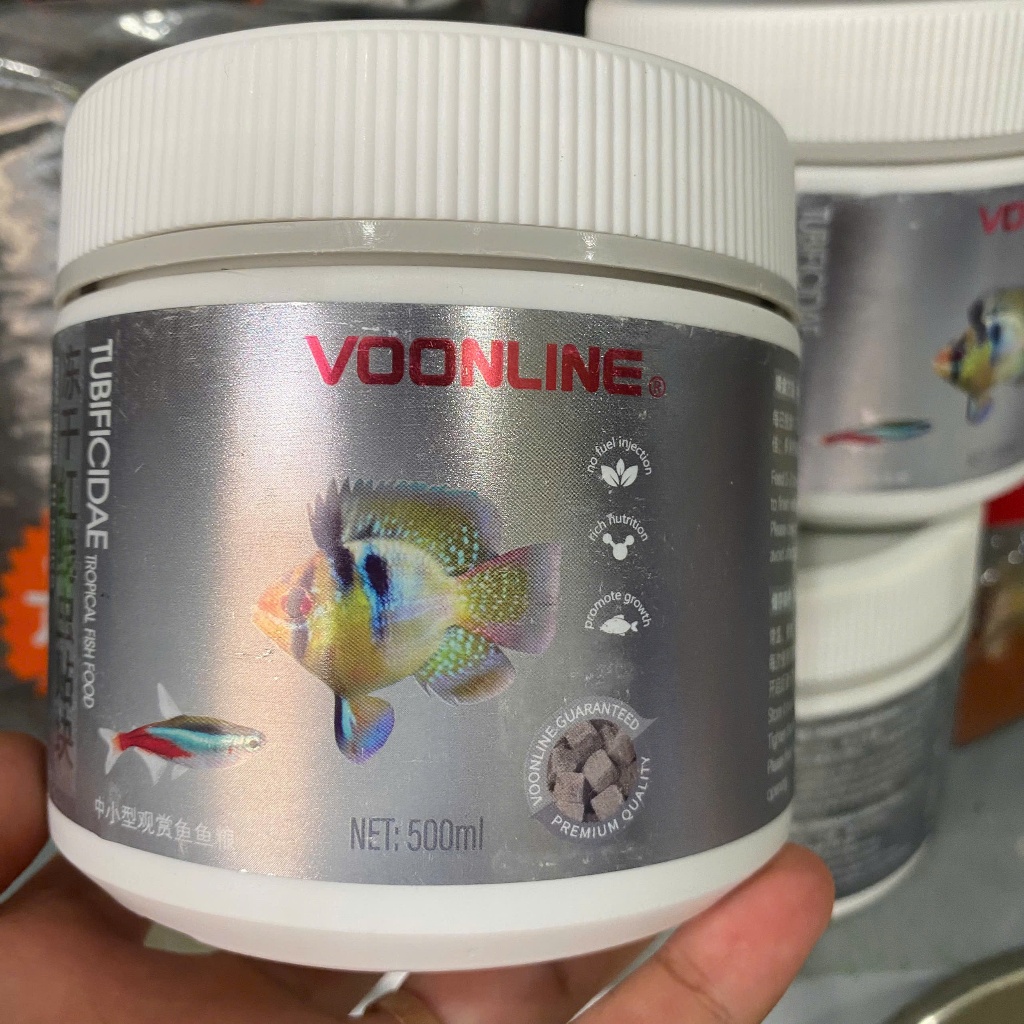 Trùng Chỉ Đông Khô Voonline Dạng Viên  – Thức Ăn Dinh Dưỡng Cho Cá Cảnh