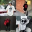 Áo Thun Nam Nữ PopPop Mascot In Hình Siêu Cute Vải Cotton , Áo Phông Nữ PopPop Mascot Form Rộng Tay Lỡ Dáng Unisex.