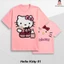 Áo Phông Nữ Hình In Hello Kitty Dễ Thương Form Rộng Tay Lỡ. Áo Thun Hello Kitty Nữ Form Dáng Unisex.
