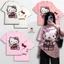 Áo Phông Nữ Hình In Hello Kitty Dễ Thương Form Rộng Tay Lỡ. Áo Thun Hello Kitty Nữ Form Dáng Unisex.