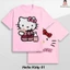 Áo Phông Nữ Hình In Hello Kitty Dễ Thương Form Rộng Tay Lỡ. Áo Thun Hello Kitty Nữ Form Dáng Unisex.