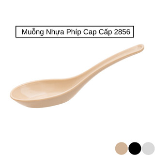 Thìa súp phíp  Muỗng phở nhựa Việt Nhật cao cấp cho nhà hàng, khách sạn, Thìa ăn cơm,cháo 2856