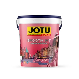 Sơn cao cấp bề mặt mờ JoTu dung tích 5 lít 6 kg sơn trong nhà siêu mịn A1