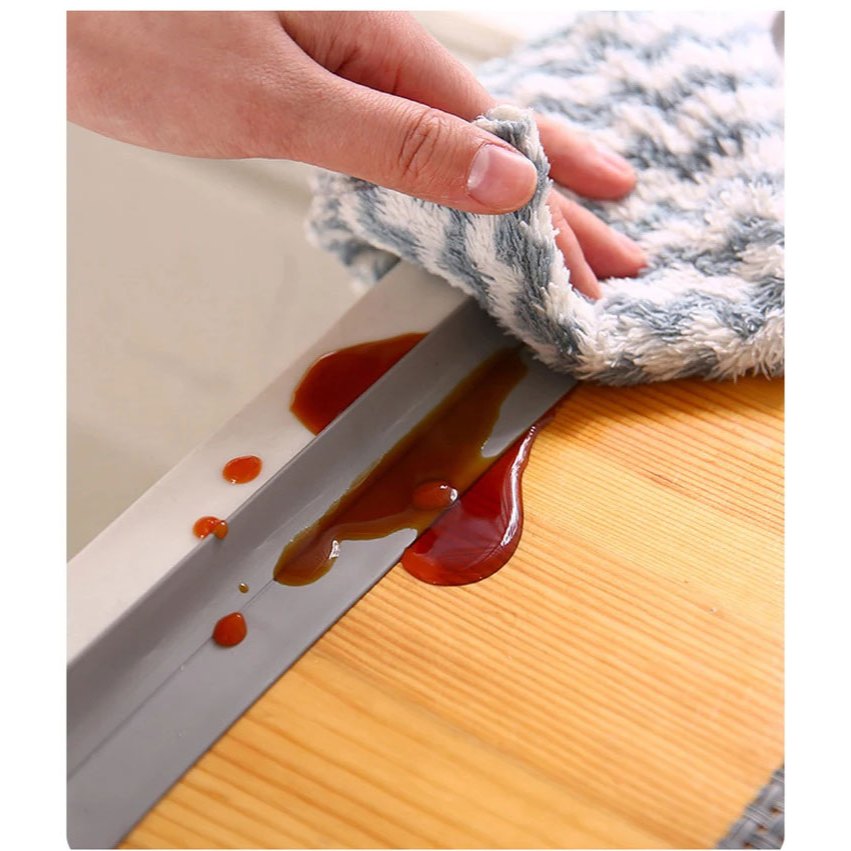 [ XẢ HÀNG- SIÊU RẺ ]-Băng Keo PVC Chống nước Dán Viền Bếp Băng Dính Dán Mép Tường Chống Ẩm Mốc