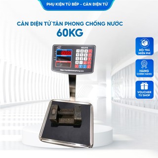 Cân điện tử Tân Phong chống nước 60kg.  Tự động tính tiền. Hàng chất lượng cao.