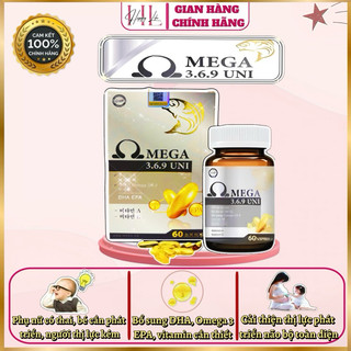 [✅Chính hãng]Viên uống bổ sung Omega 3, DHA, EPA cải thiện thị lực, phát triển não bộ phụ nữ, trẻ em