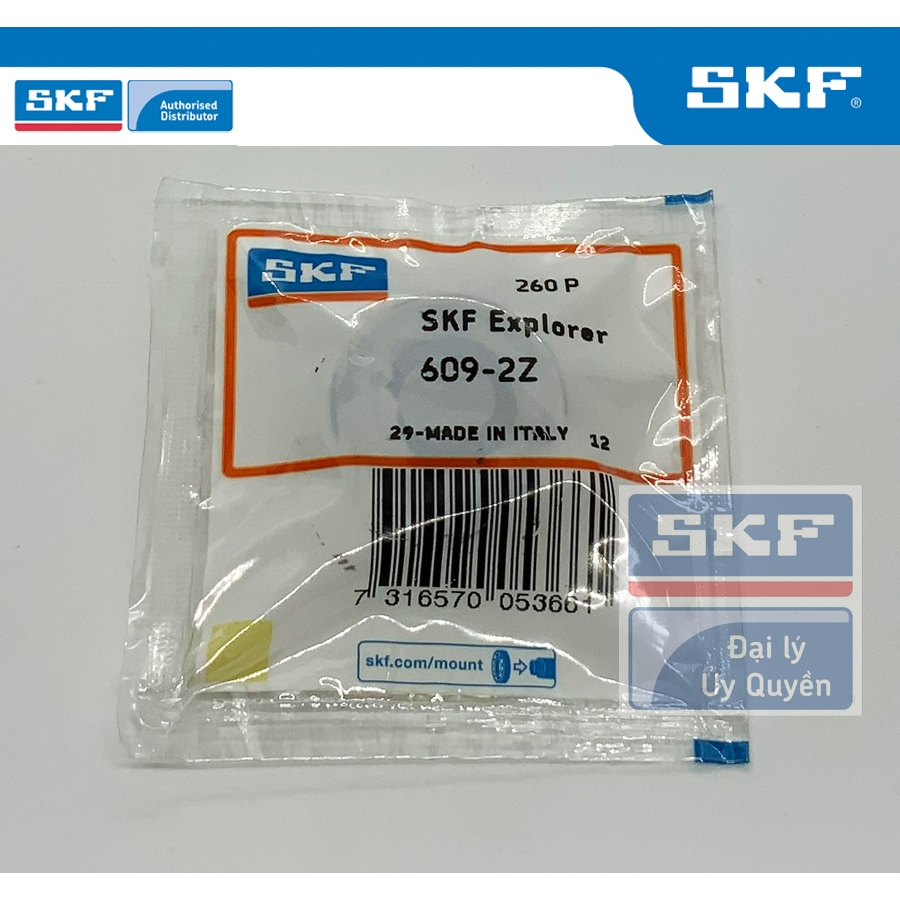 Roulement à billes SKF 609-2Z/C3GJN