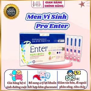 Men ống đại tràng Pro Enter bổ sung lợi khuẩn giảm tình trạng rối loạn tiêu hóa đầy bụng