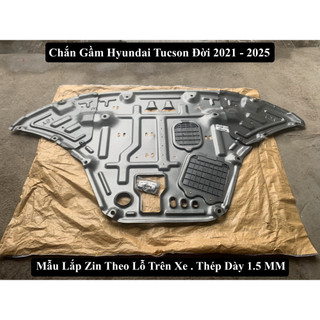 {Thép Chịu Lực} Chắn Bùn Gầm Hyundai Tucson 2021- 2025 Mẫu Lắp Chuẩn Form
