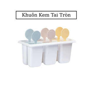 Khuôn làm kem 6 que VIỆT NHẬT – Khuôn làm kem thỏ, khuôn làm kem tròn (5616-5617)