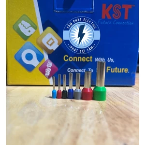 Đầu cos pin rỗng KST (E), cốt kim rỗng bằng đồng bấm dây điện MCB, ổ điện (dây 0.75-10mm)