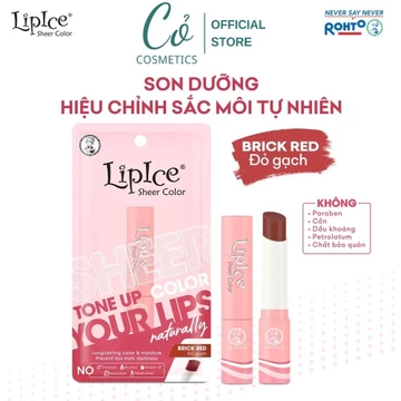 Son Dưỡng Hiệu Chỉnh Sắc Môi Màu Tự Nhiên Lip On Lip Lipice Sheer Color 2.4g