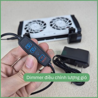 Quạt Làm Mát Bể Cá Shengang SG - Có Dimmer Chỉnh Gió - Êm Ái, Tiết Kiệm Điện