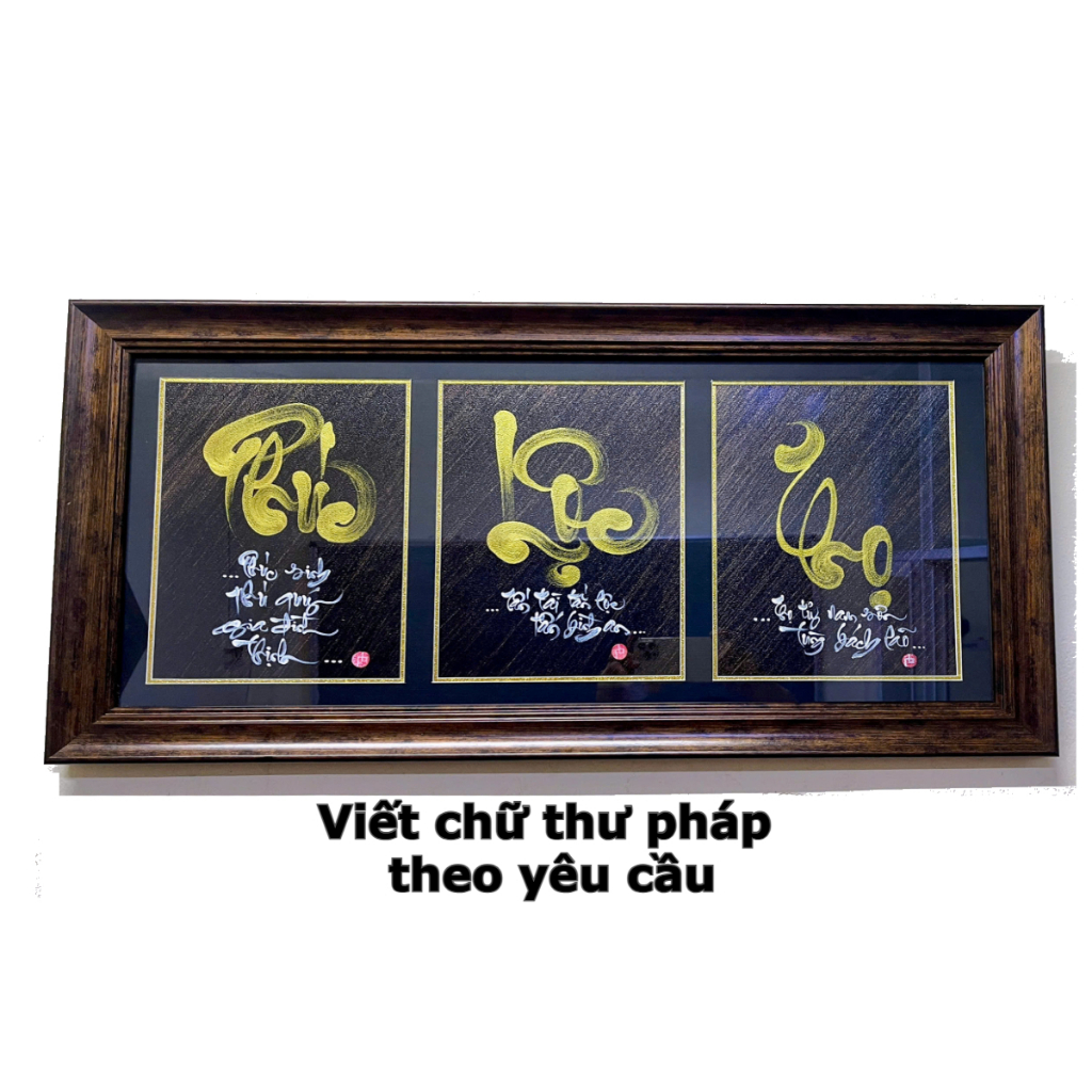 Thư pháp giá tốt, Viết thư pháp theo chủ đề , theo yêu cầu, Món quà tinh thần ý nghĩa