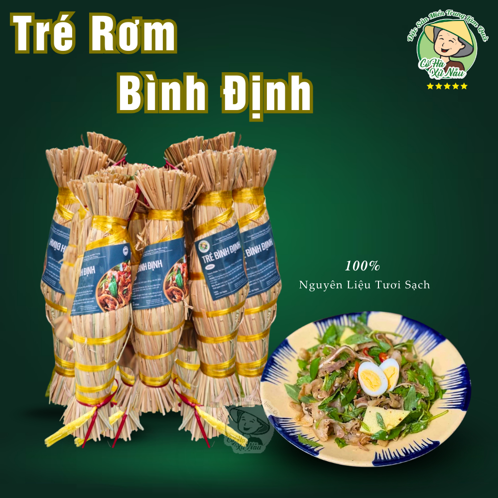 Tré Bình Định Chính Gốc Chợ Huyện Loại Đặc Biệt (100% Tai Heo) - Cô Hà ...