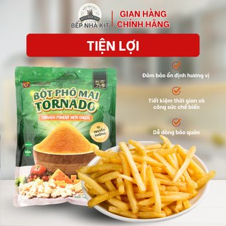 Bột Phô Mai Lắc Tomato T&P Gói 1Kg, Bột Phô Mai Hàn Quốc Nấu Sốt Phô Mai, Bột PhôMai Mặn, Lắc Khoai
