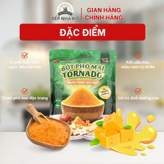 Bột Phô Mai Lắc Tomato T&P Gói 1Kg, Bột Phô Mai Hàn Quốc Nấu Sốt Phô Mai, Bột PhôMai Mặn, Lắc Khoai