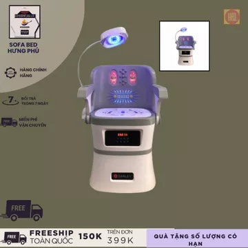 Máy hơ xông ngải cứu thảo dược toàn thân Nevato DARLEV DLS301 Tặng 1 ngải cứu cần hơ + 1 ngải cứu buồng đốt + 1 thảo mộc