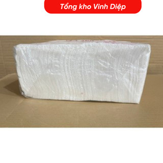 Giấy ăn vuông cao cấp giá rẻ 3 lớp dùng cho nhà hàng quán ăn bịch 550g