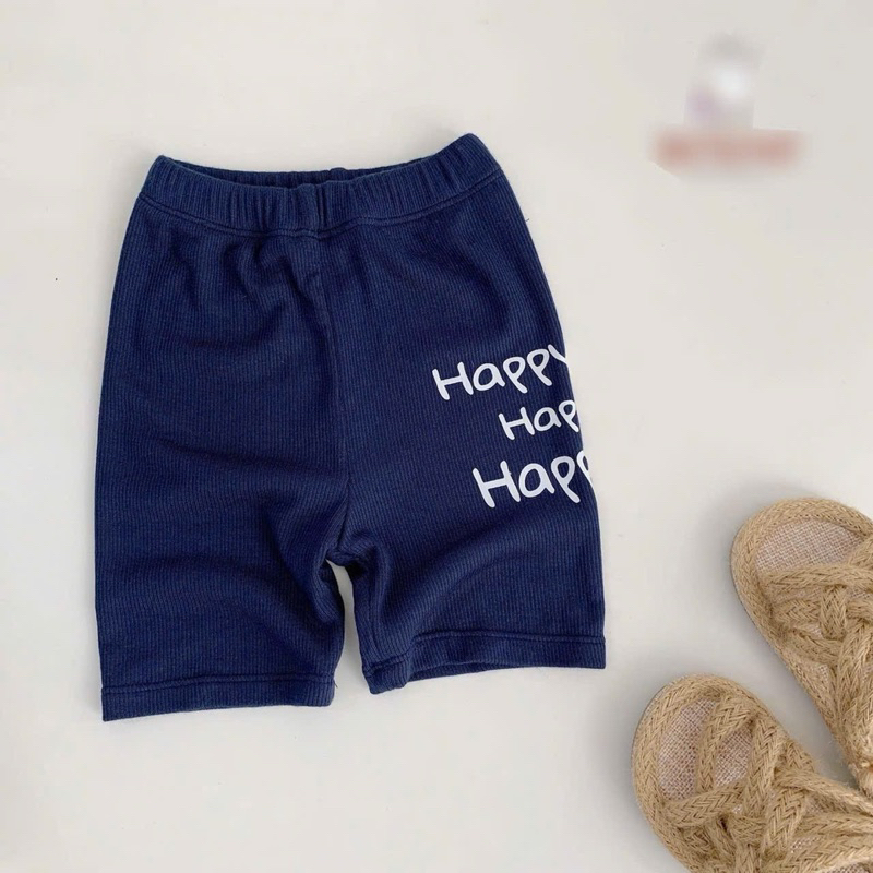 Quần legging lửng bé gái E0474, chất cotton co giãn thoáng mát, mặc hè thoải mái size 80-130 (9-23kg)