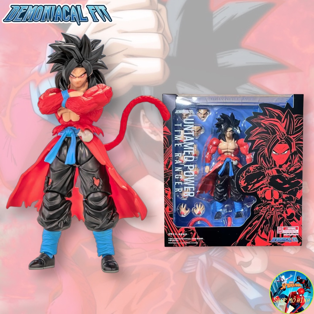 Mô Hình Chính Hãng Demoniacal Fit SSJ4 Xeno Goku Untamed Power-Time ...