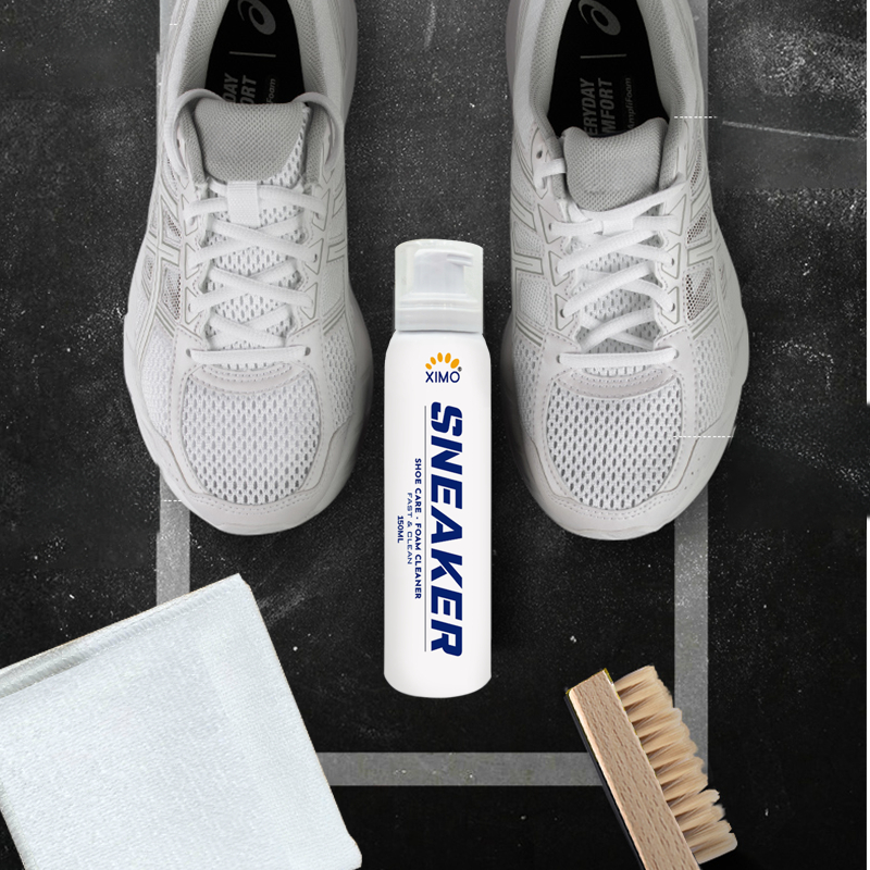 Ảnh Chai Vệ Sinh Giày Nhanh Ximo Sneaker White Plus Làm Sạch Vết Bẩn, Tiện Lợi 150ml 3