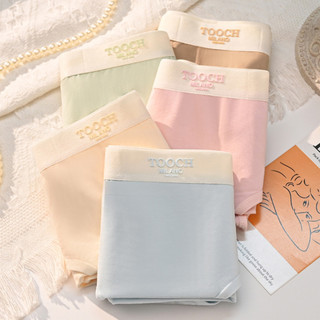 Quần Lót Nữ Cotton Viền Chun In Chữ Nổi Bắt Mắt Màu Xinh, Quần Chip Mềm Thoáng Mát Co Giãn Tốt King Shop L-4111