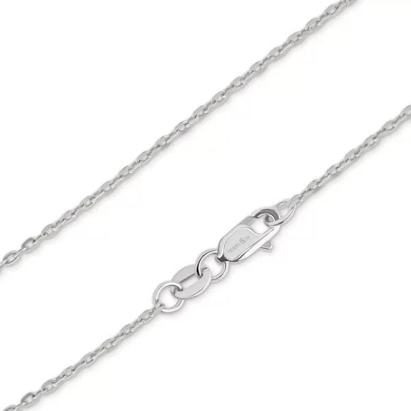 Dây Chuyền Tierra DCA1312, Vàng 18K, Kiểu Dáng Mắt Xích Tròn
