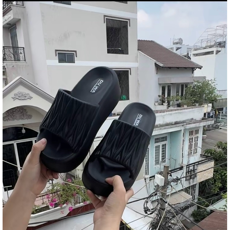 Ảnh Dép đúc đế cao 6cm siêu nhẹ xinh 3