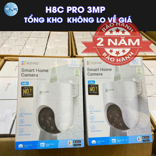 Camera EZVIZ Ngoài Trời Wifi H8C PRO 3MP | H8C PRO 4MP | Đàm Thoại 2 Chiều | Màu Ban Đêm | Chống Nước
