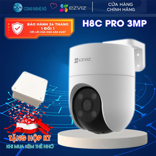 Camera EZVIZ Ngoài Trời Wifi H8C PRO 3MP | H8C PRO 4MP | Đàm Thoại 2 Chiều | Màu Ban Đêm | Chống Nước
