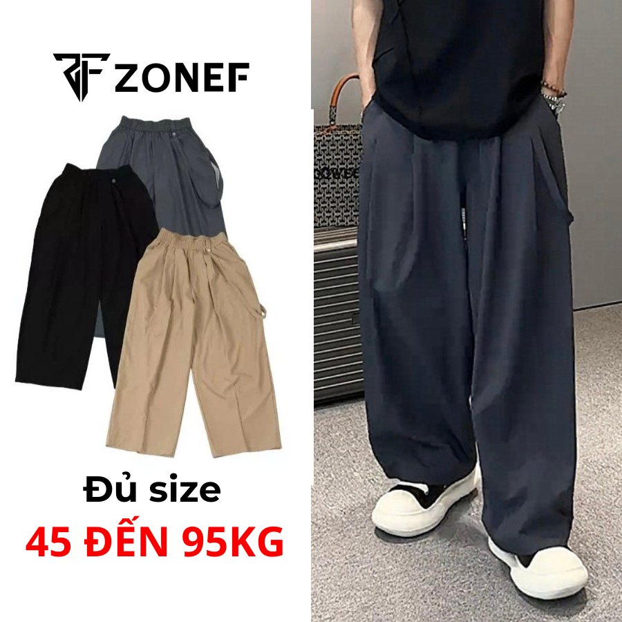 Quần Dù Ống Suông Parachute ZONEF OFFICIAL Dáng Suông Phong Cách, Quần ...