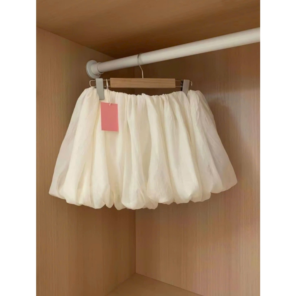 Chân váy bí dáng phồng có quần bảo hộ, váy xòe cá tính cho nữ MUZA V15