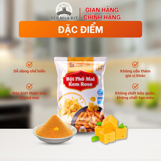 Combo Kit Yêu Bánh Gạo Hàn Quốc Sốt Phô Mai Bột Phô Mai Kem Rose, Bánh Gạo Sốt Gochujang Hàn Quốc