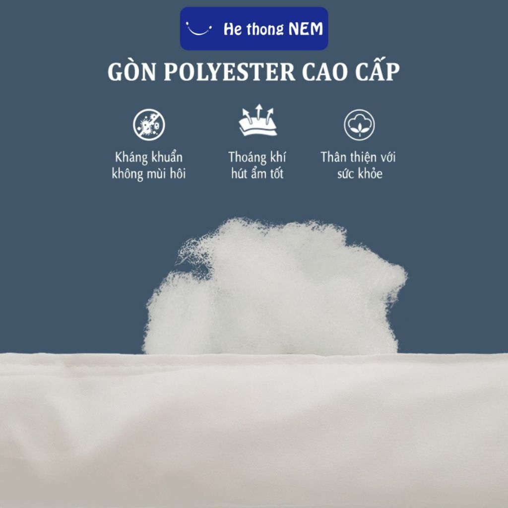 Ảnh Nệm Topper Dày 9cm He thong NEM Cao Cấp Chính Hãng Tấm Nệm Đệm Topper Toper Làm Mềm Đệm Nệm Trải Giường Xuất Nhật 3