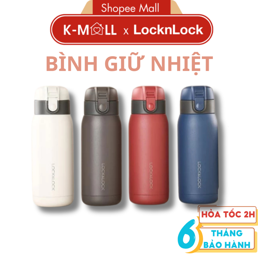 Bình Giữ Nhiệt Lock&Lock Chubby Tumbler LHC3233 [370ML] có dây treo