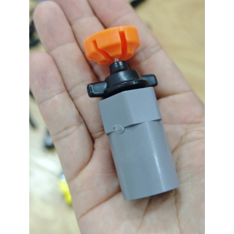 5 cái [ 5 CÁI ] Béc xoay 360 độ màu cam , béc tưới phủ , tưới rau màu hạt mịn đều , gắn ren 21 vào PVC 21 hoặc ra 27mm