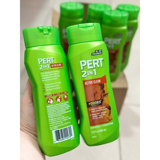 [ HÀNG MỸ] Dầu Gội Pert 2in1 400ml sảng khoái, sạch sâu, da đầu dễ bết dầu, tóc xẹp - CÔ THƯ MARKET