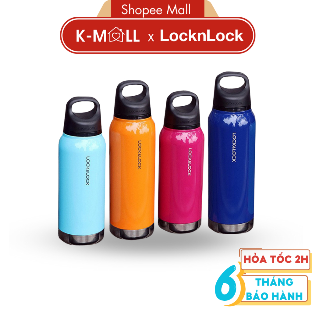Bình giữ nhiệt LocknLock Loop Tumbler có lưới lọc trà LHC4153 (530ml) LHC4154 (620ml) - K-MALL