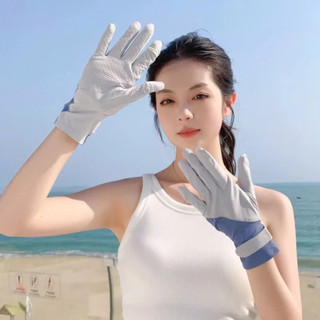 Găng Tay Chống Nắng Chống Tia Uv Cao Cấp Chất Liệu Thun Lạnh Thoáng Khí