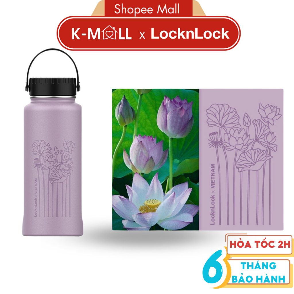 Bình giữ nhiệt LocknLock Riga Tumbler Vietnam Edition 897ml LHC4160 ...