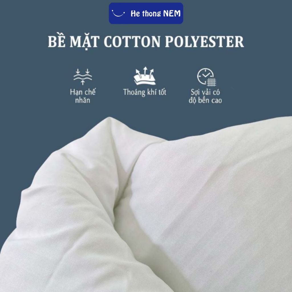 Ảnh Tấm Topper Nệm Dày 5cm He thong NEM Chính Hãng Tấm Nệm Đệm Topper Toper Làm Mềm Đệm Nệm Trải Giường Xuất Nhật 4