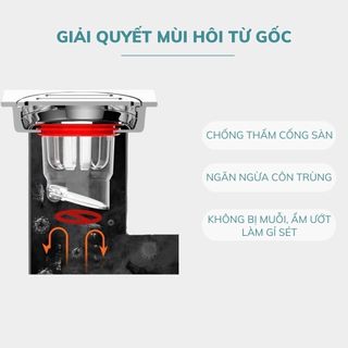 Lõi Chặn Cống Thoát Nước, Sàn Nhà bồn rửa đa năng Bách Hội Chống Côn Trùng