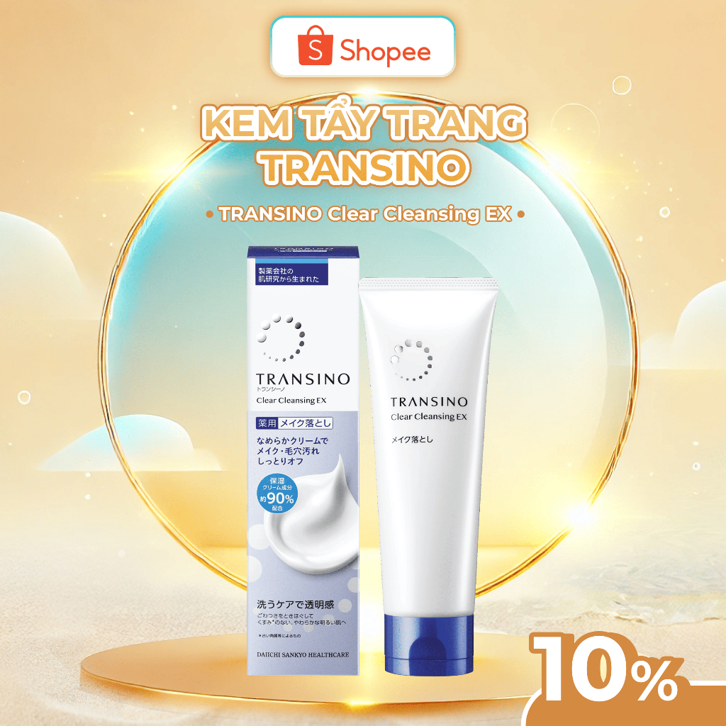 Ảnh Kem Tẩy Trang TRANSINO - TRANSINO Clear Cleansing EX 110g 2