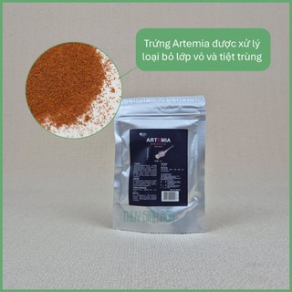 Artemia Bóc Vỏ Sấy Khô YEE - Thức Ăn Cho Cá Bột, Cá Nhỏ